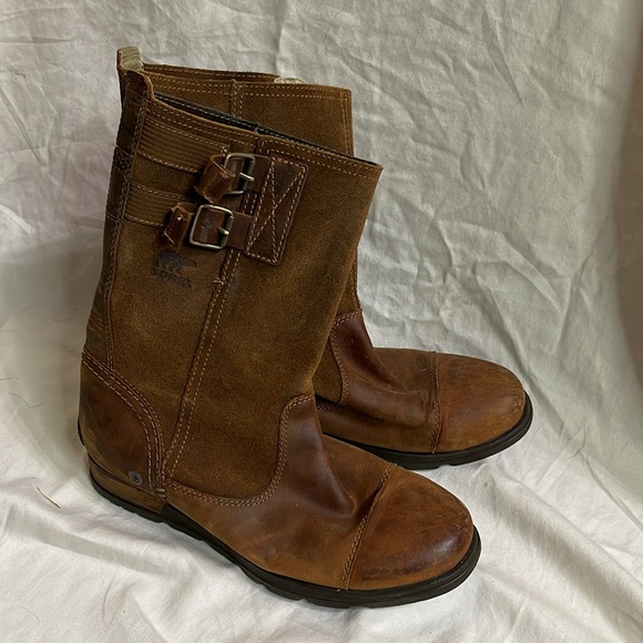Sorel Major Pull On Boot | mid calf leather boot - Picture 8 of 12